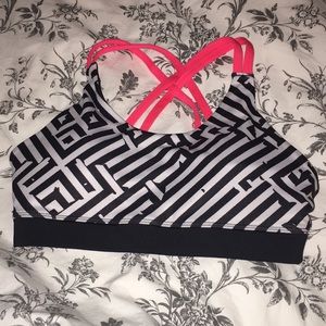 Asics cross back sports bra